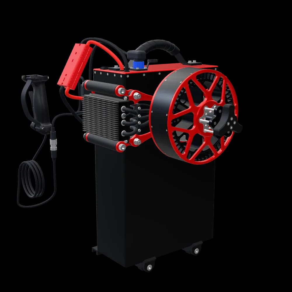 Electric Motor Conversion Kit SP140 V2.5 on the SP140 3D model
