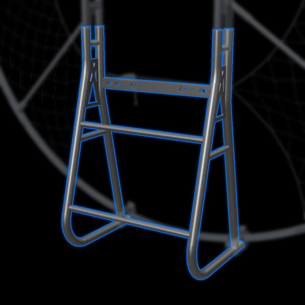 Center Frame Legs - SP140 V2.0–V2.5 on the SP140 3D model