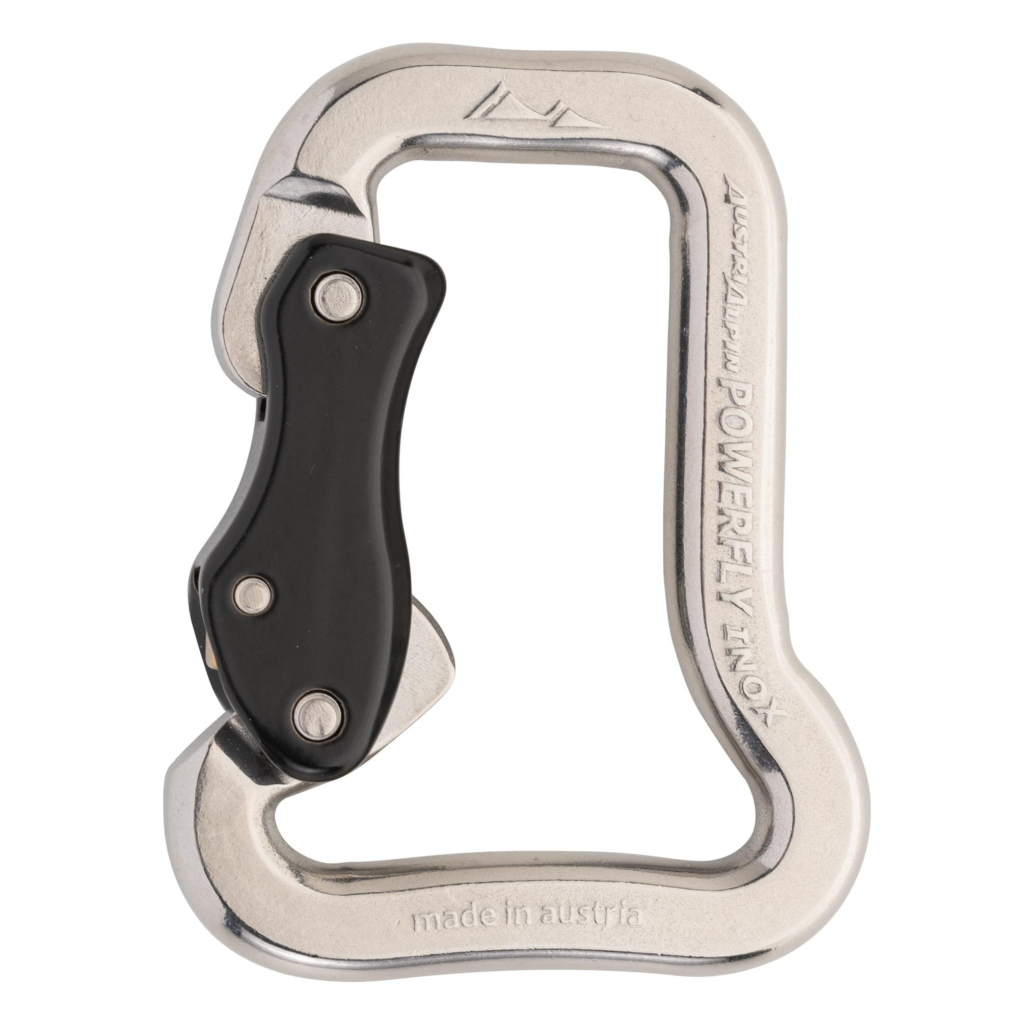 Austrialpin Powerfly Stainless Steel Carabiner - Slide Autolock