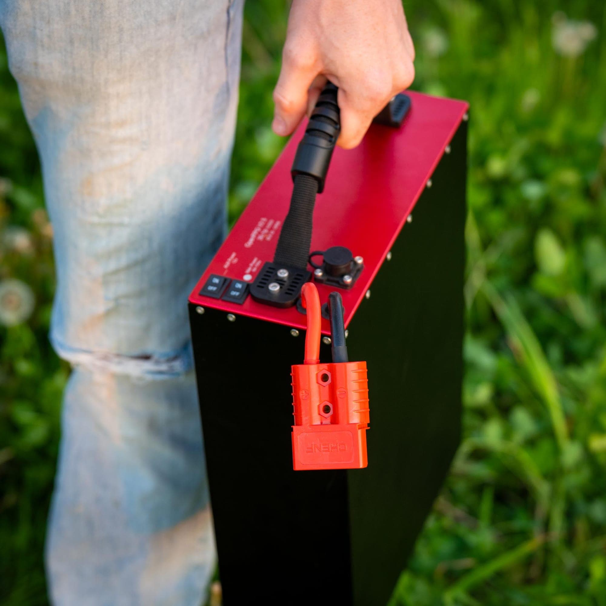 OpenPPG paramotor packed and ready for transport