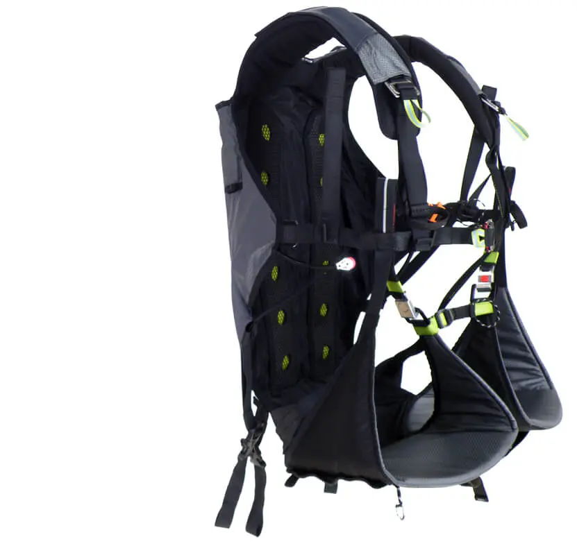 Apco Split Leg Paramotor Harness (LOW Hook-In Points) - Image 2